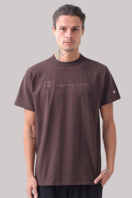 CAMISETA CHAMPION BORDADO EVA TECIDO MEIA MALHA GROSSO