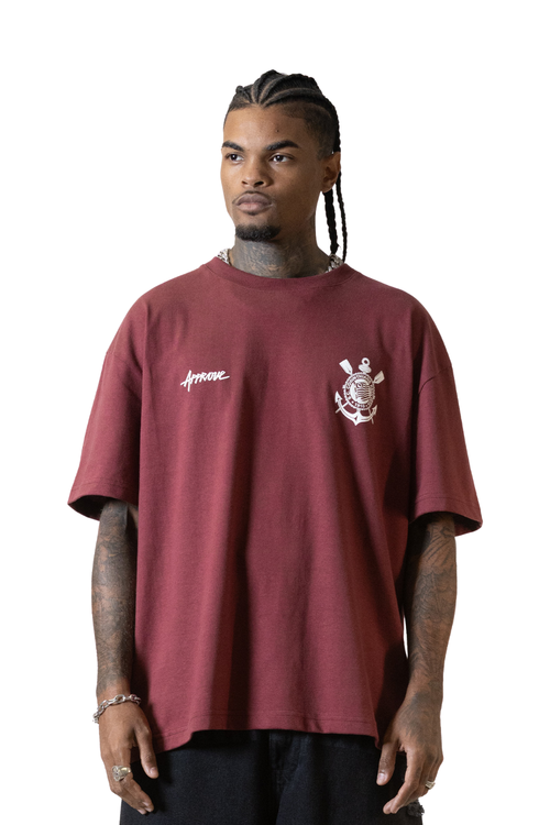 CAMISETA HUGE APPROVE X TRILLABE NFL CORINTHIANS 8273-BRD