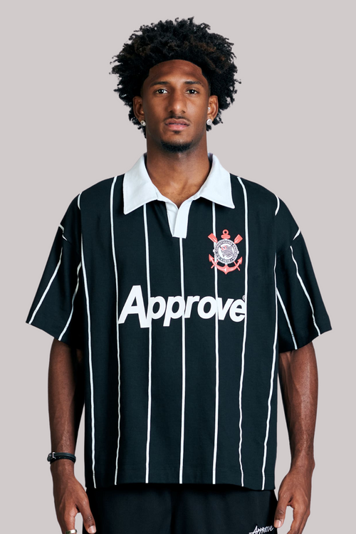 CAMISETA APPROVE X CORINTHIANS POLO BASIC