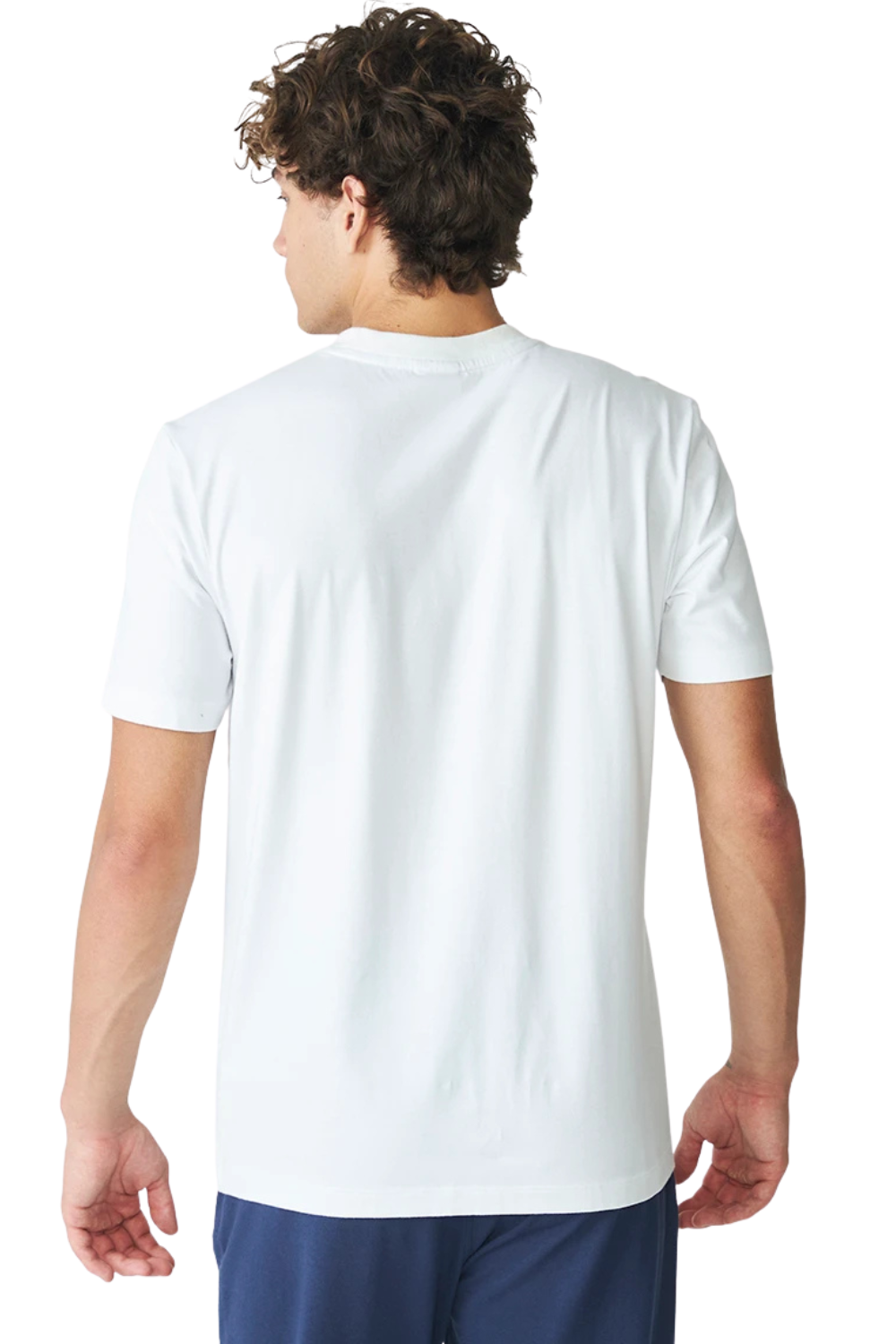 CAMISETA FILA REGULAR LETTER PREMIUM IV F11L01715.100 BRANCO
