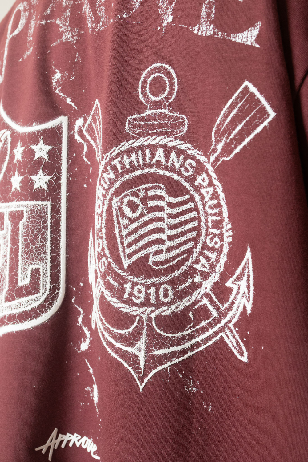 CAMISETA HUGE APPROVE X TRILLABE NFL CORINTHIANS 8273-BRD