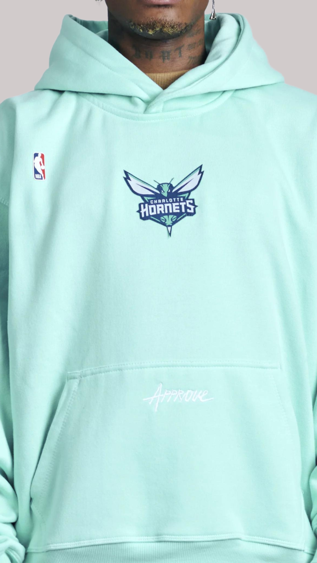 MOLETOM APPROVE X NBA OVERSIZED HORNETS