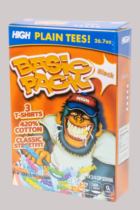 CAMISETAS BASIC HIGH PACK