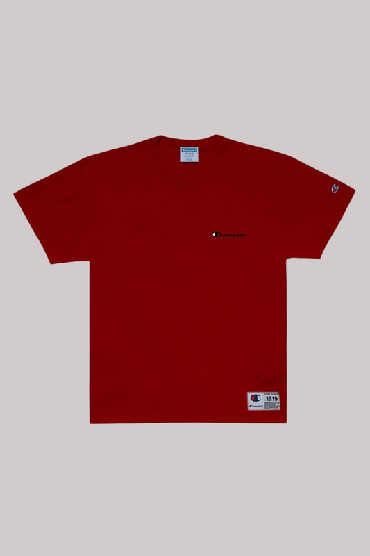 CAMISETA CHAMPION MINI SCRIPT BORDADO