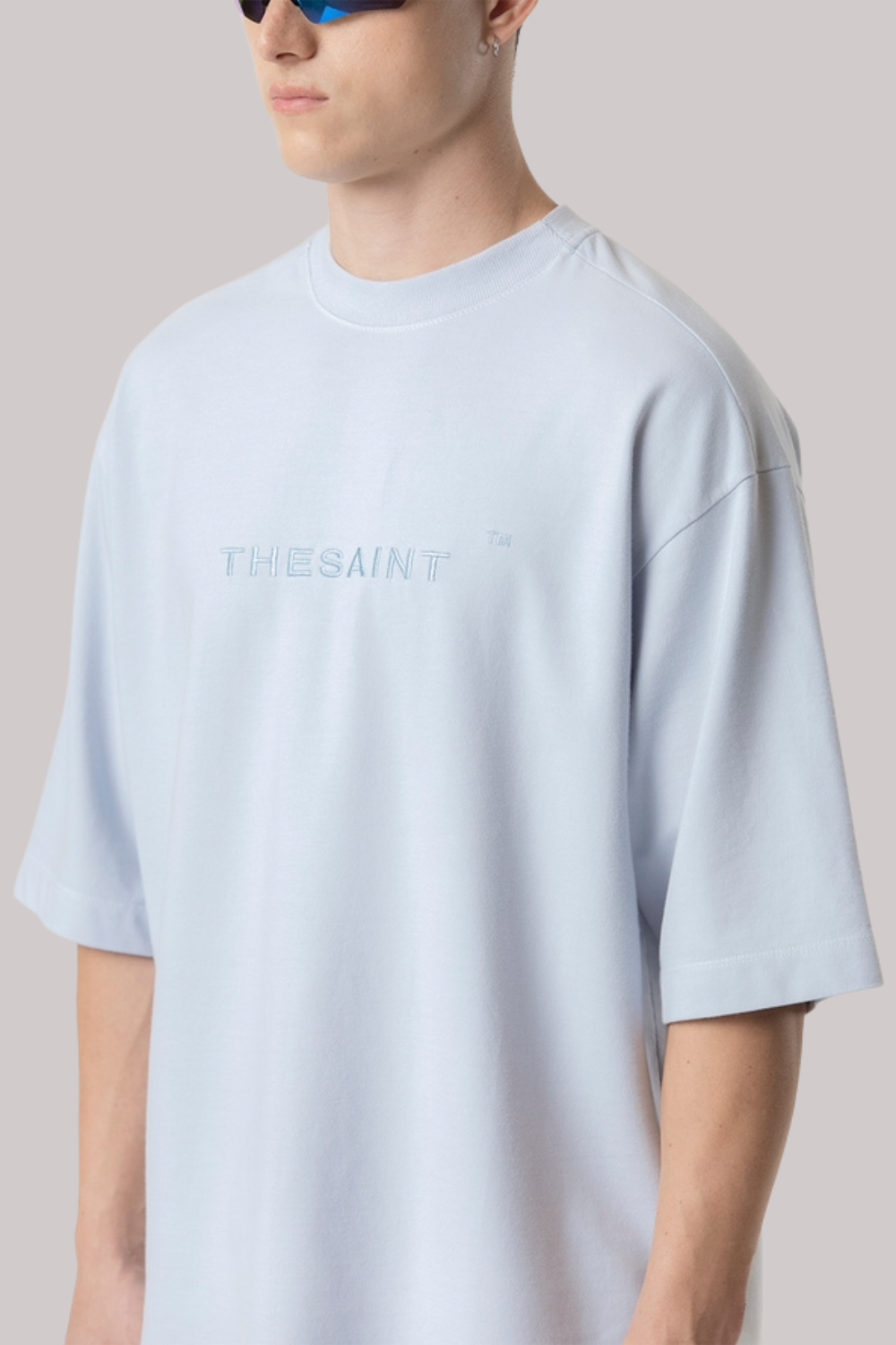 CAMISETA THE SAINT OVERSIZED UNIC BASIC EMBROIDERY