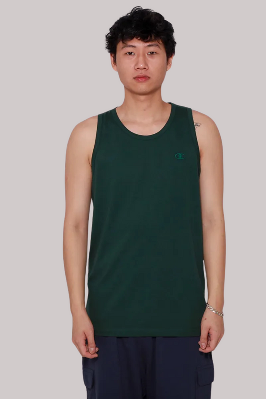 CAMISETA REGATA CHAMPION ATHLETIC LOGO BORDADO