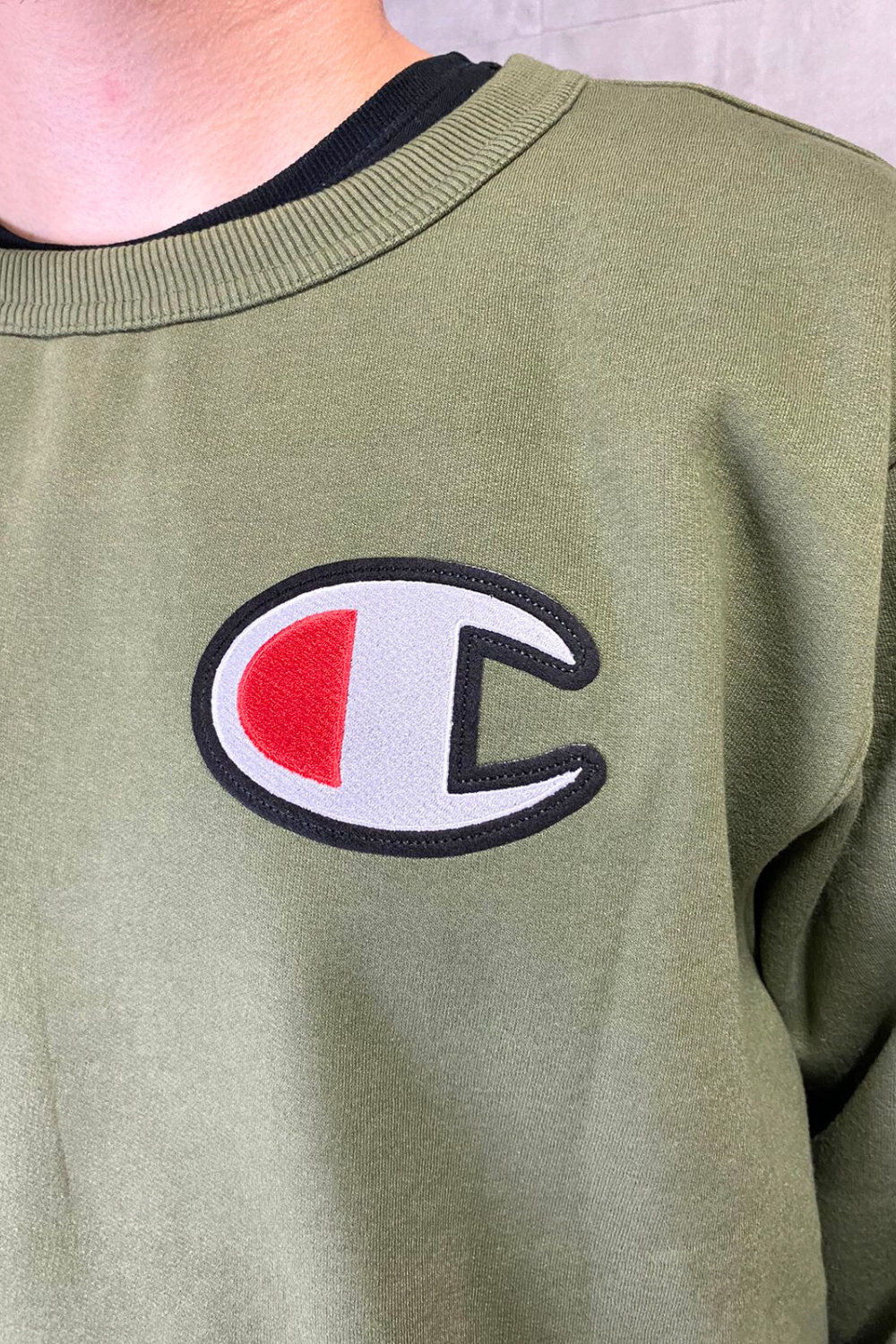 MOLETOM CHAMPION CARECA BIG LOGO