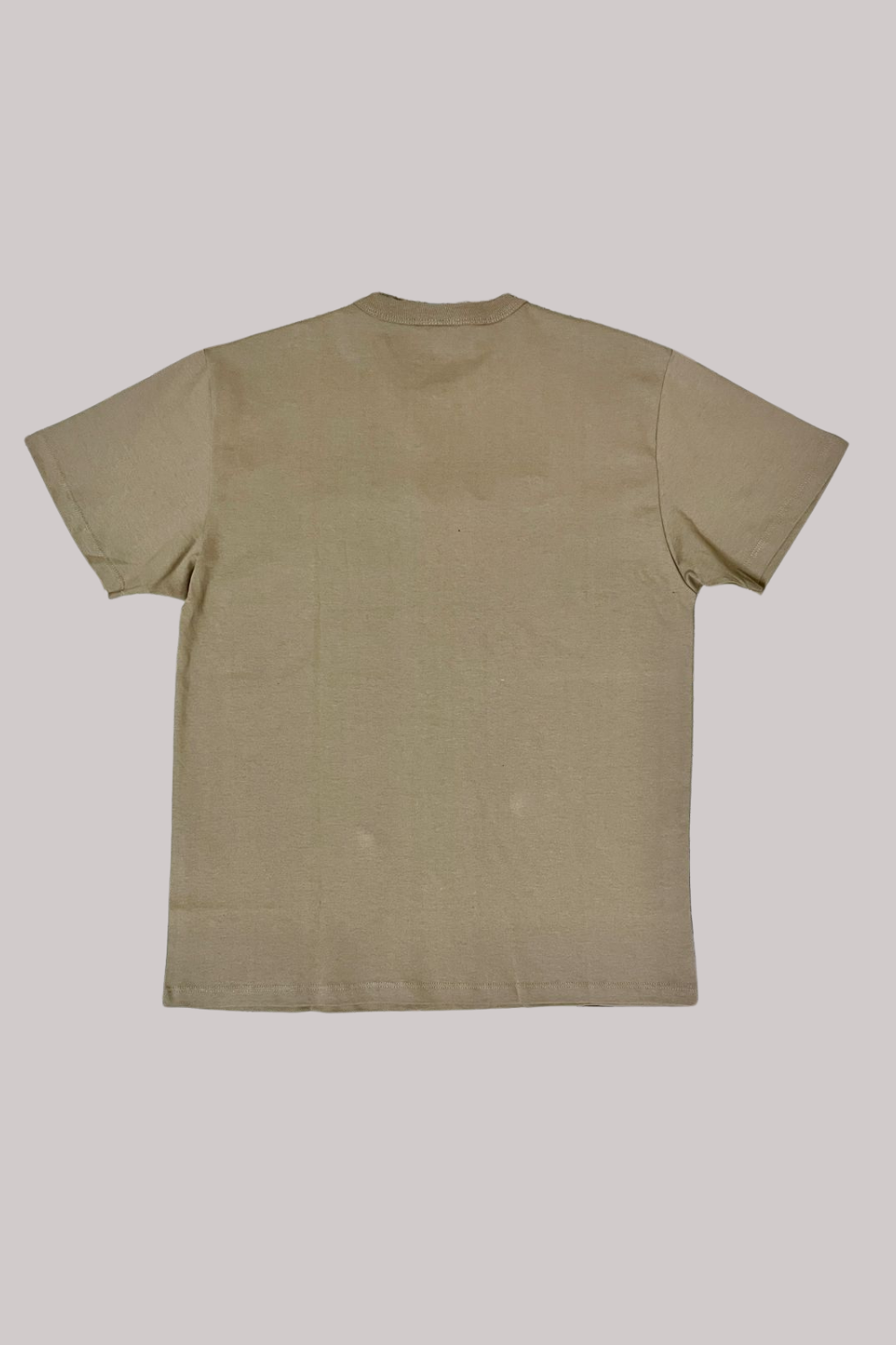 CAMISETA CHAMPION PES MC LOGO EMBROIDERY SCRIPT SANDALWOOD