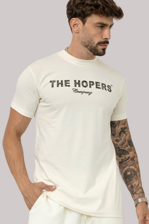 CAMISETA THE HOPE SLIM FIT STONE