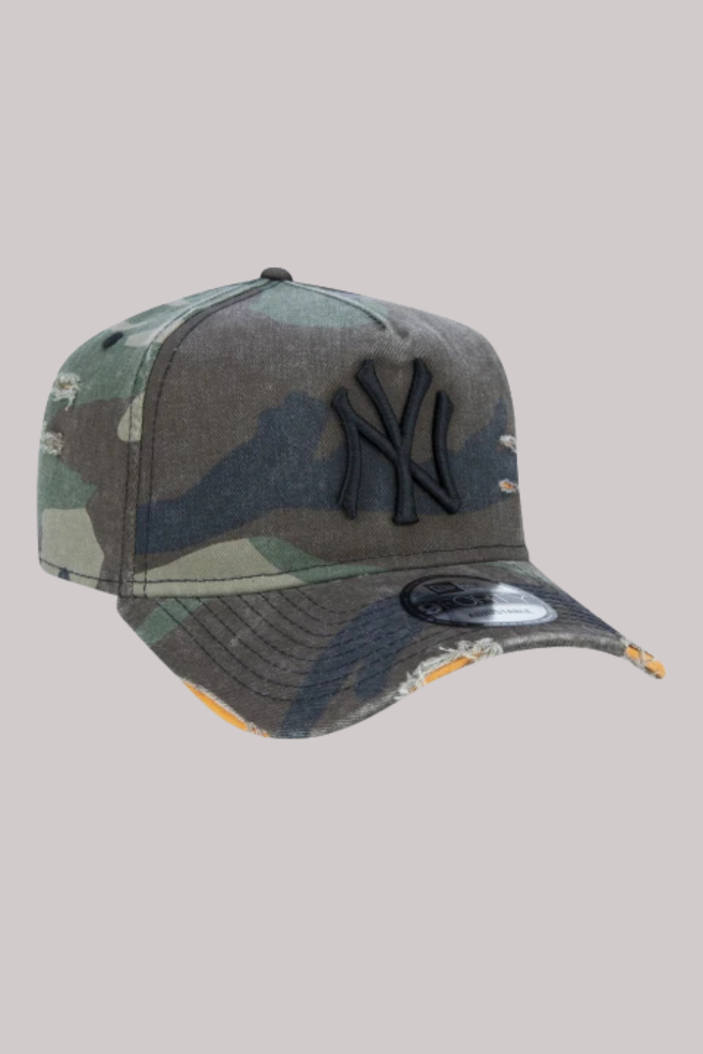 BONÉ NEW ERA 9FORTY A-FRAME DESTROYED MLB NEW YORK YANKEES CAMUFLADO MBP19BON066