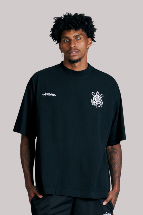CAMISETA APPROVE X CORINTHIANS HUGE DEMOCRACIA