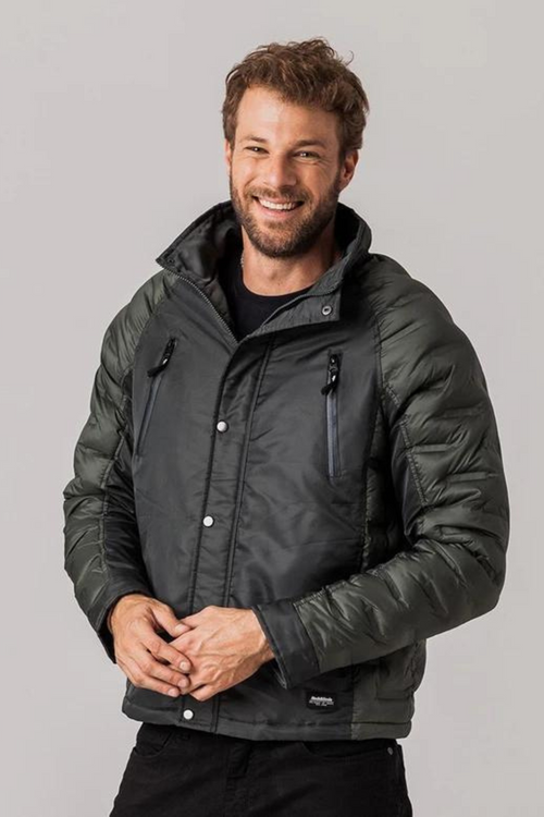 JAQUETA ROCK SODA PUFFER GOLA ALTA