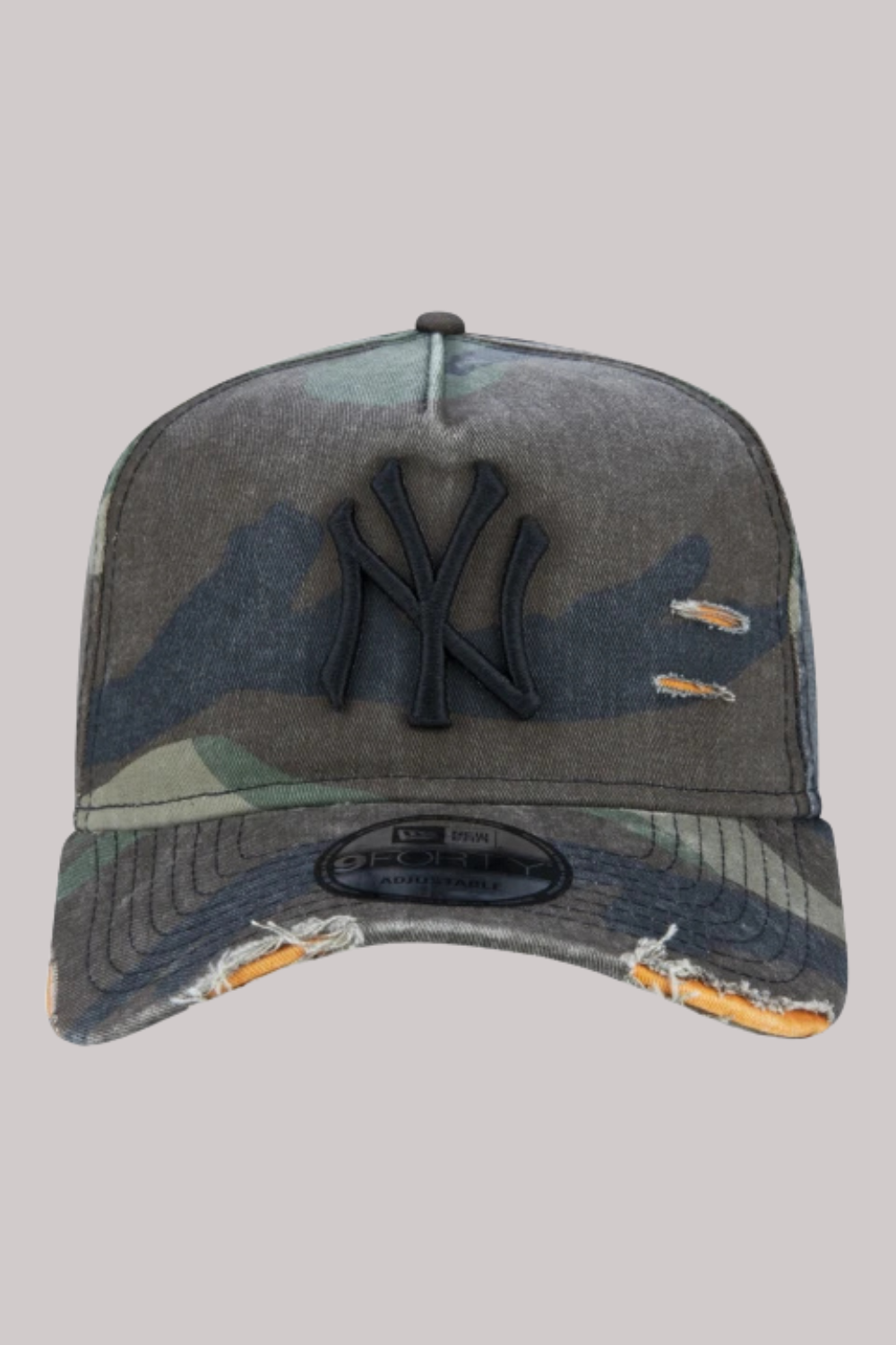 BONÉ NEW ERA 9FORTY A-FRAME DESTROYED MLB NEW YORK YANKEES CAMUFLADO MBP19BON066