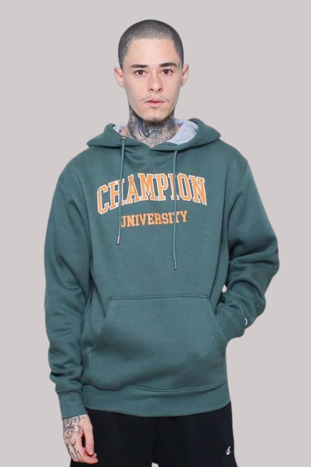 MOLETOM CHAMPION CANGURU COLLEG UNIV