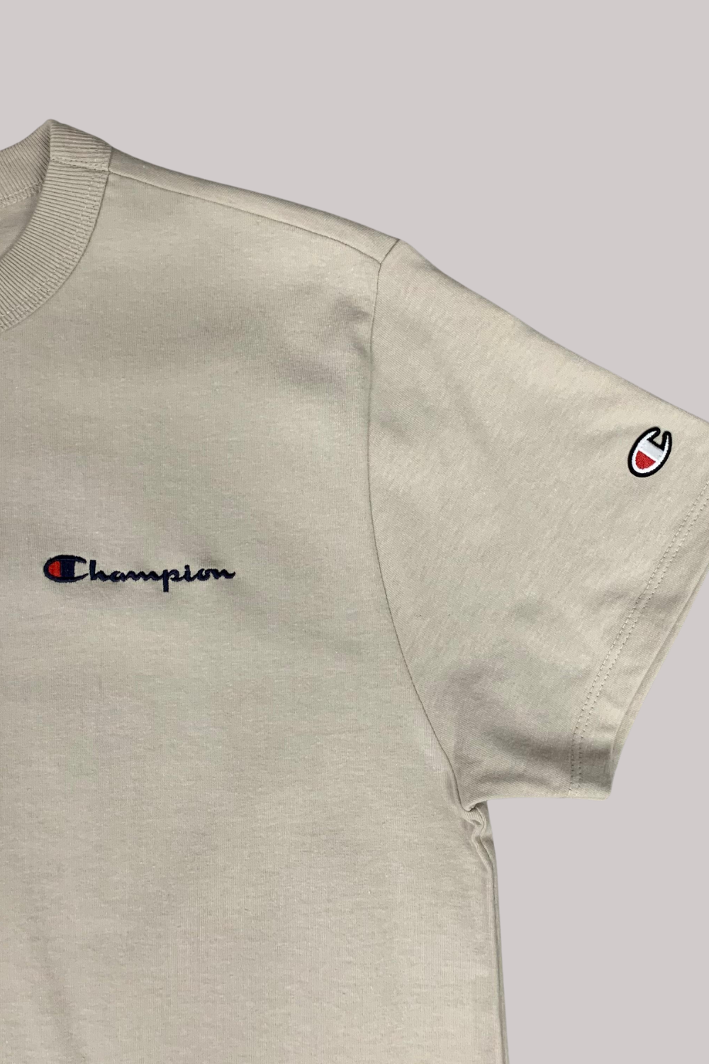 CAMISETA CHAMPION PES MC MINI LOGO EMB SCRIPT