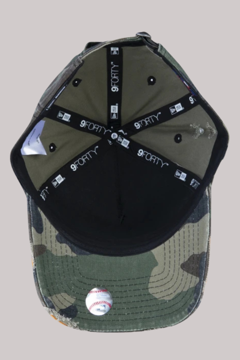BONÉ NEW ERA 9FORTY A-FRAME DESTROYED MLB NEW YORK YANKEES CAMUFLADO MBP19BON066
