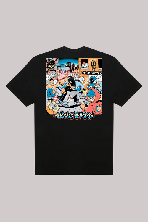 CAMISETA THUG NINE STREET FIGTH