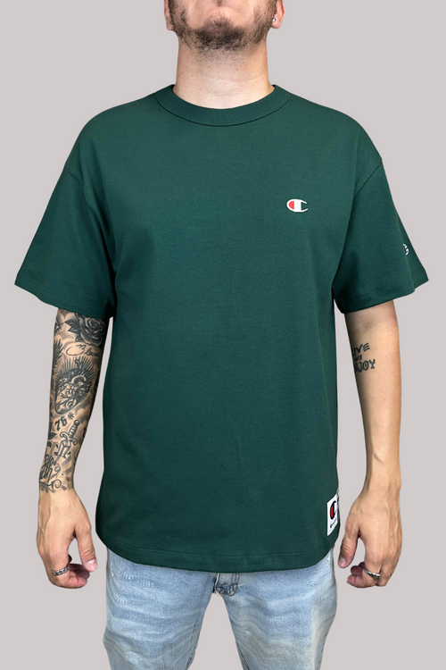 CAMISETA CHAMPION PES MC LOGO C EMBROID