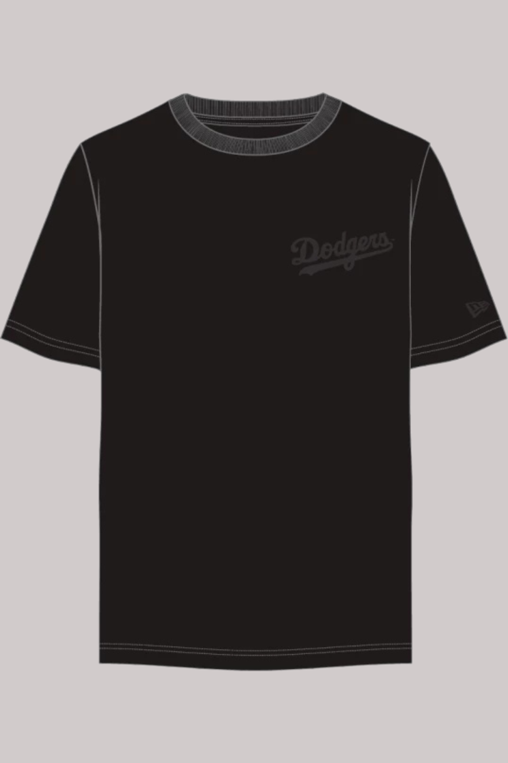 CAMISETA NEW ERA FASHION BACK TO BLACK LOSDOD MBI25TSH030