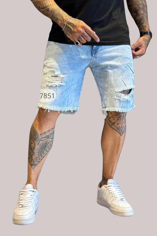 BERMUDA JAY JONES CLARA COM DESTROYED JAY7851 JEANS CLARO