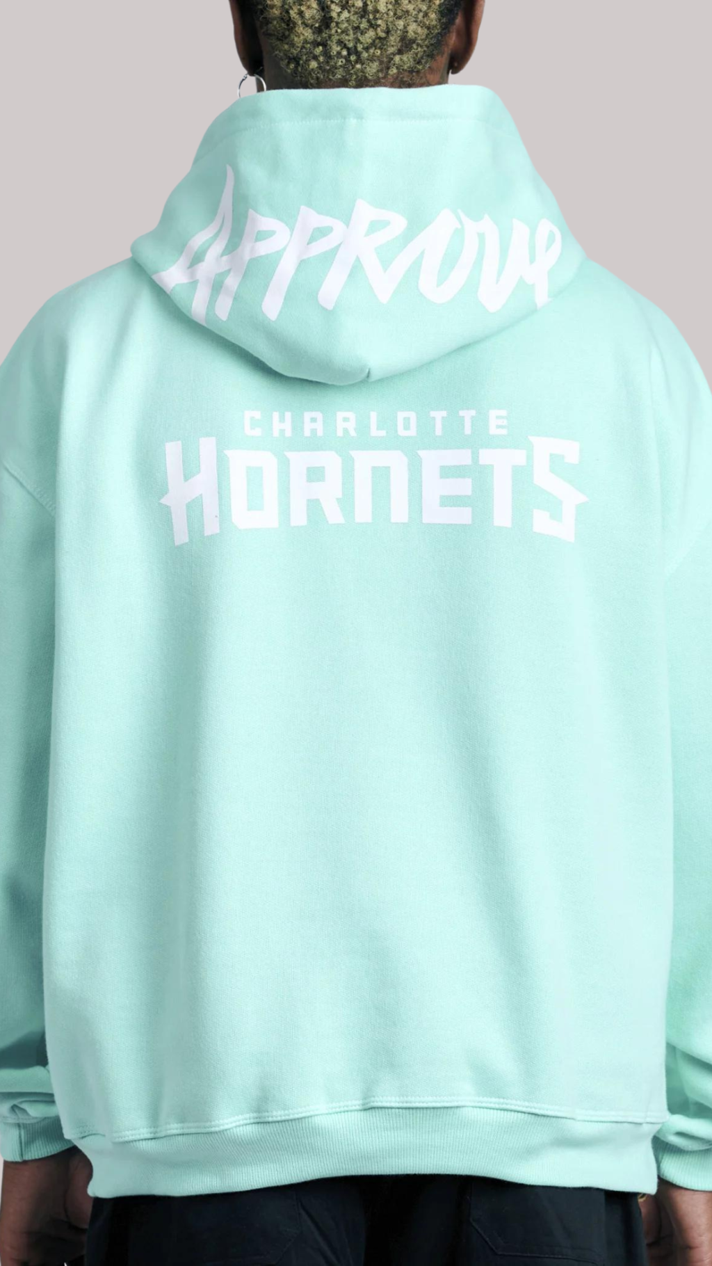 MOLETOM APPROVE X NBA OVERSIZED HORNETS
