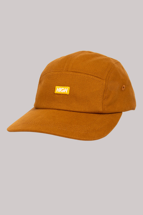 BONE HIGH TWILL 5 PANEL PATCH