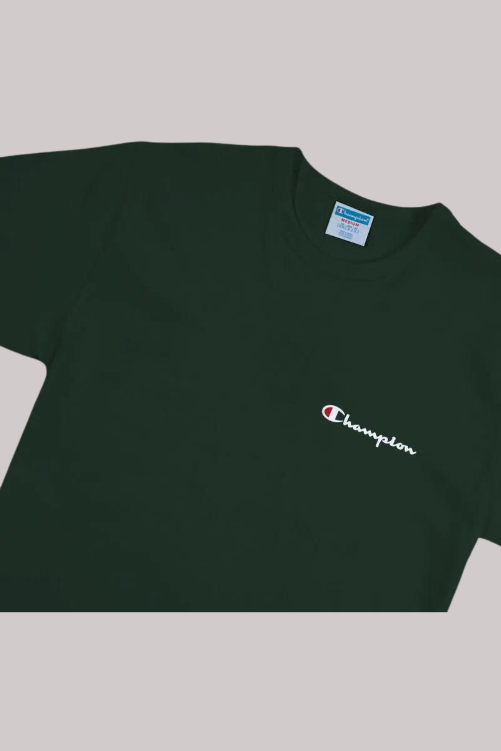 CAMISETA CHAMPION MINI SCRIPT BORDADO