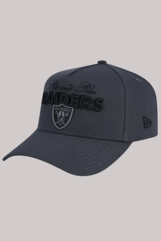 BONÉ NEW ERA 9FORTY A-FRAME NFL LAS VEGAS RAIDERS COLOR IN COLOR NFV25BON002