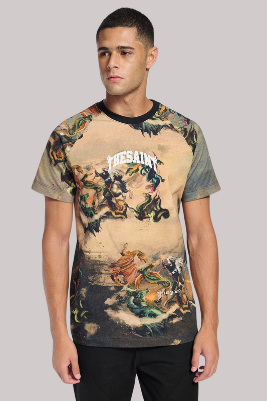 CAMISETA THE SAINT REGLAN RENAISSANCE ESTAMPADA