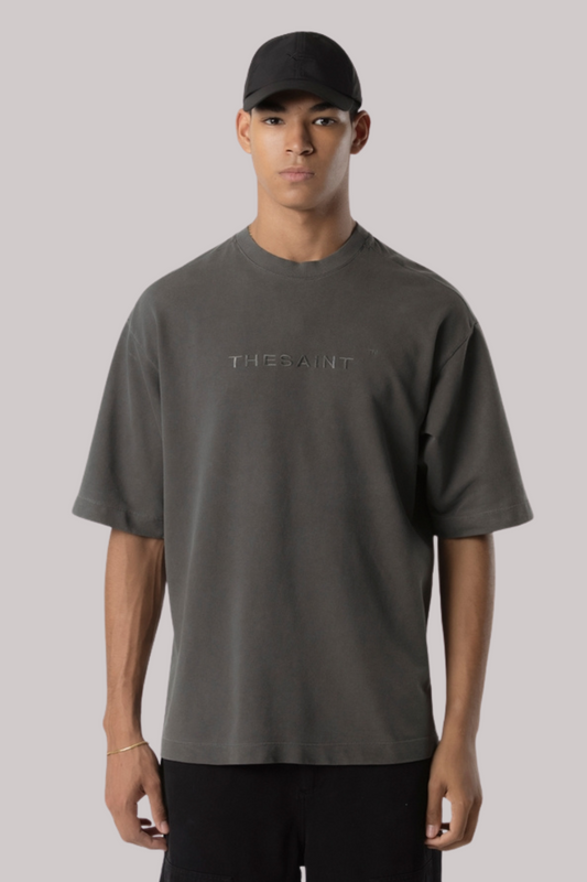 CAMISETA THE SAINT OVERSIZED UNIC BASIC EMBROIDERY