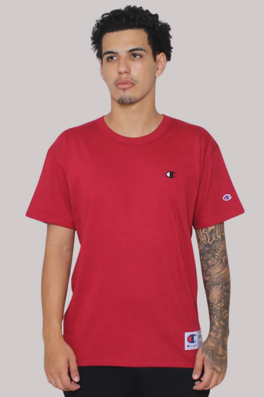 CAMISETA CHAMPION PES MC LOGO C EMBROID