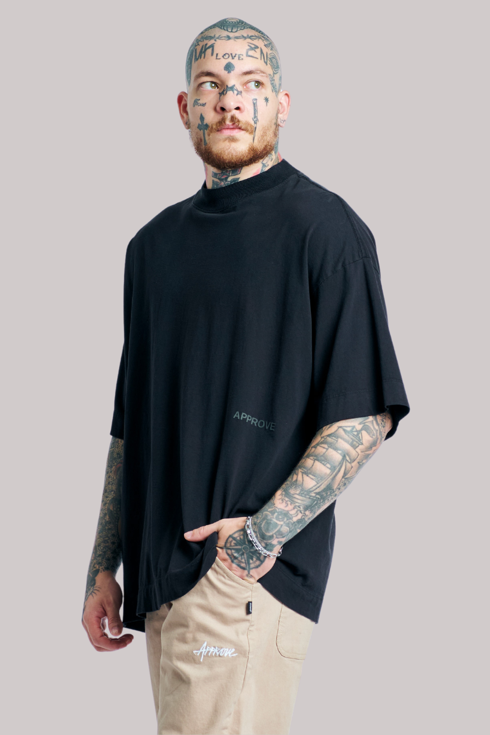 CAMISETA APPROVE HUGE YRSLF INVERSE
