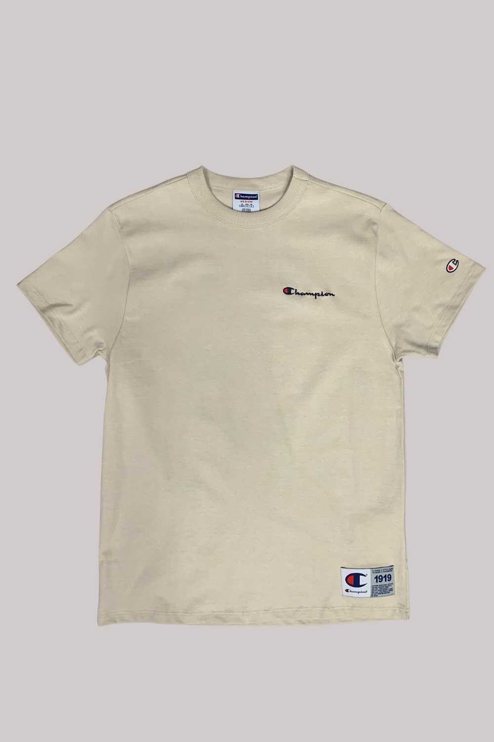 CAMISETA CHAMPION PES MC MINI LOGO EMB SCRIPT