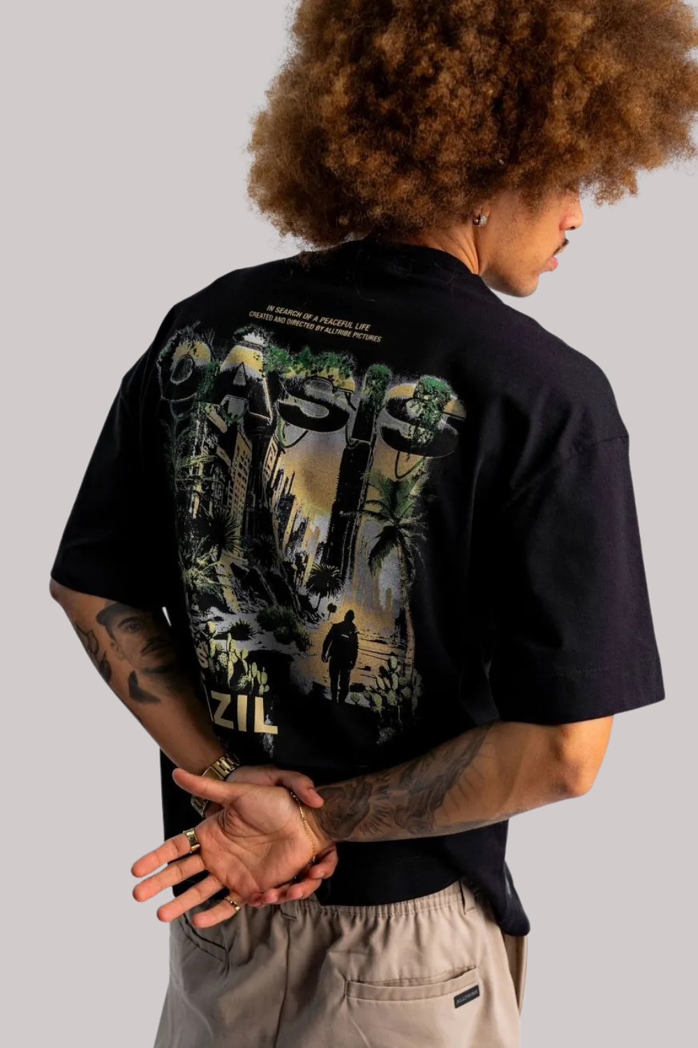CAMISETA ALLTRIBE OVERSIZED CHAOS