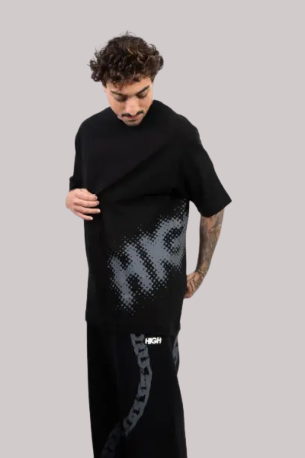 CAMISETA HIGH OVERSIZED TEE HALFTONE