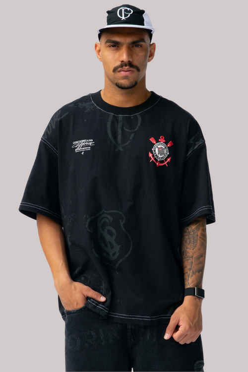 CAMISETA APPROVE X CORINTHIANS II HUGE