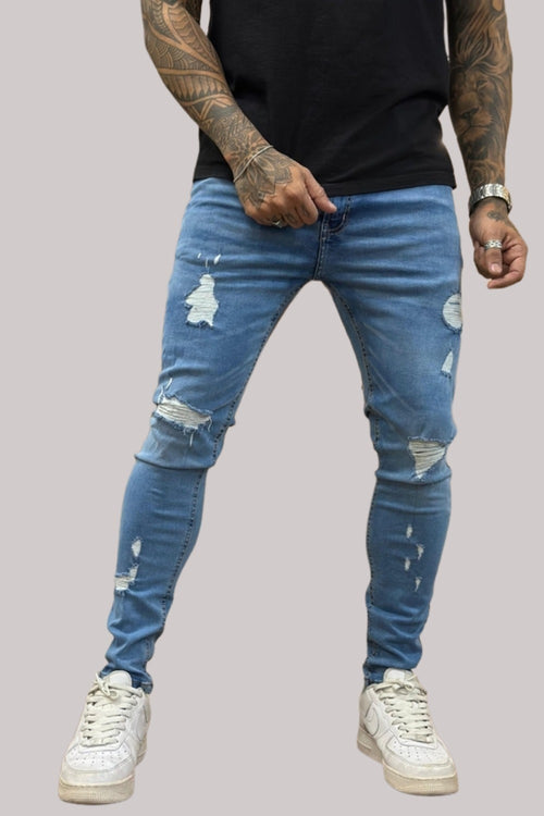 CALÇA JEANS LLEVA DESTROYED CJLLEVA0035