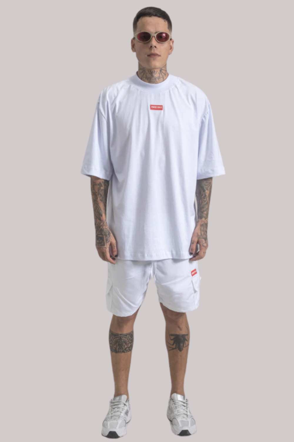 CAMISETA MAFIUSU OVERSIZED LOGO EMBORRACHADO