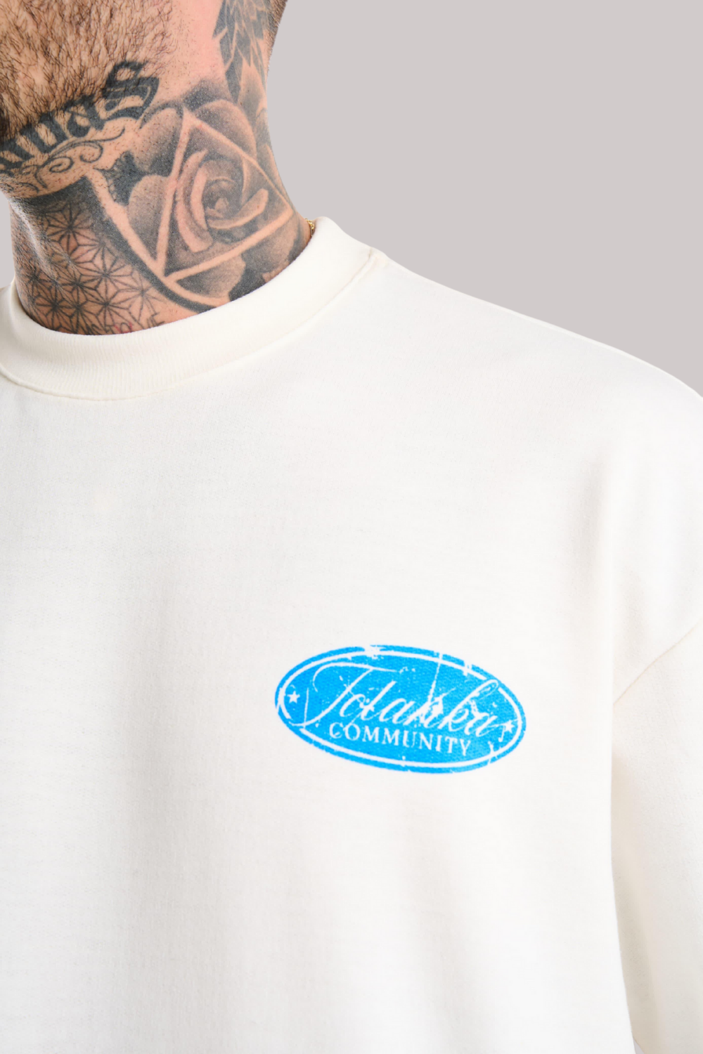 CAMISETA TOTANKA OVERSIZED COMMUNITY BLUE