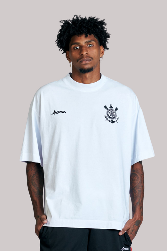 CAMISETA APPROVE X CORINTHIANS HUGE SAO JORGE