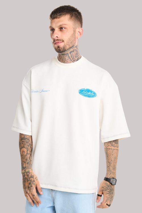 CAMISETA TOTANKA OVERSIZED COMMUNITY BLUE