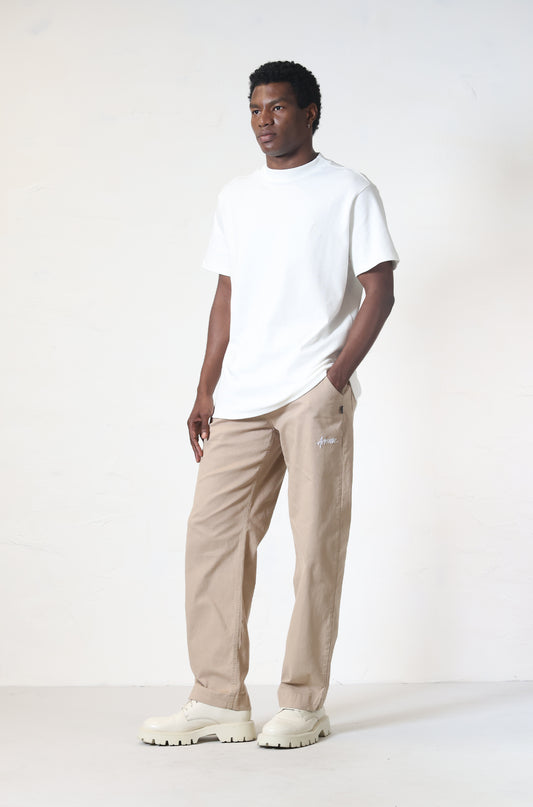 Camiseta Slim Approve Canvas Off Whitte