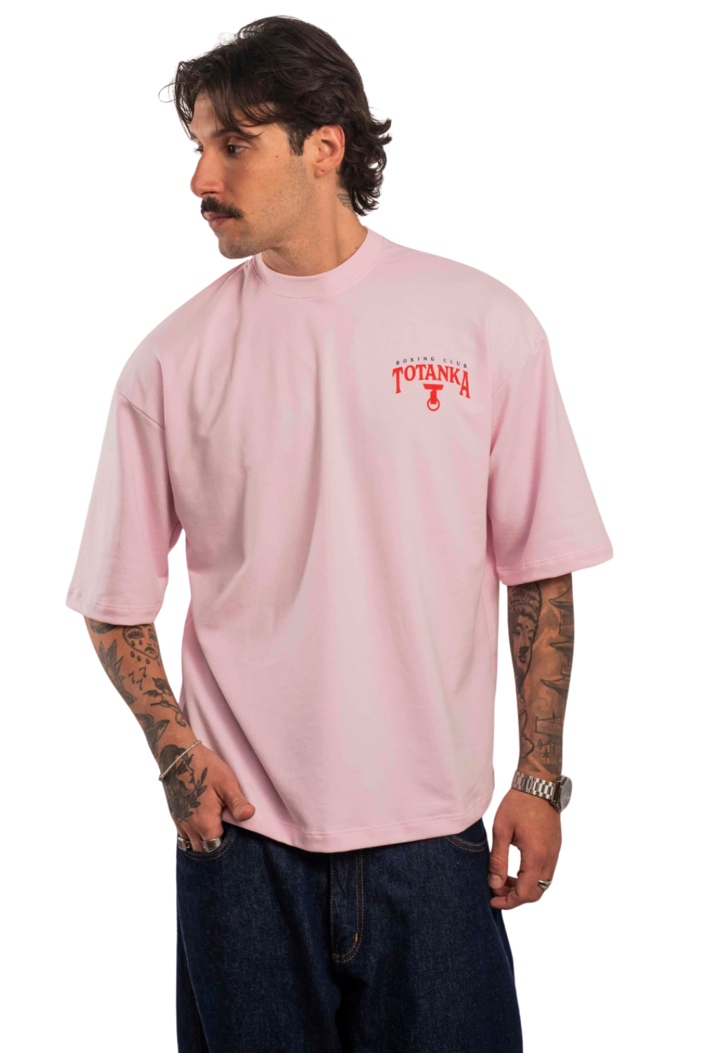 CAMISETA TOTANKA OVER BABY FIGHT OV801138 ROSA