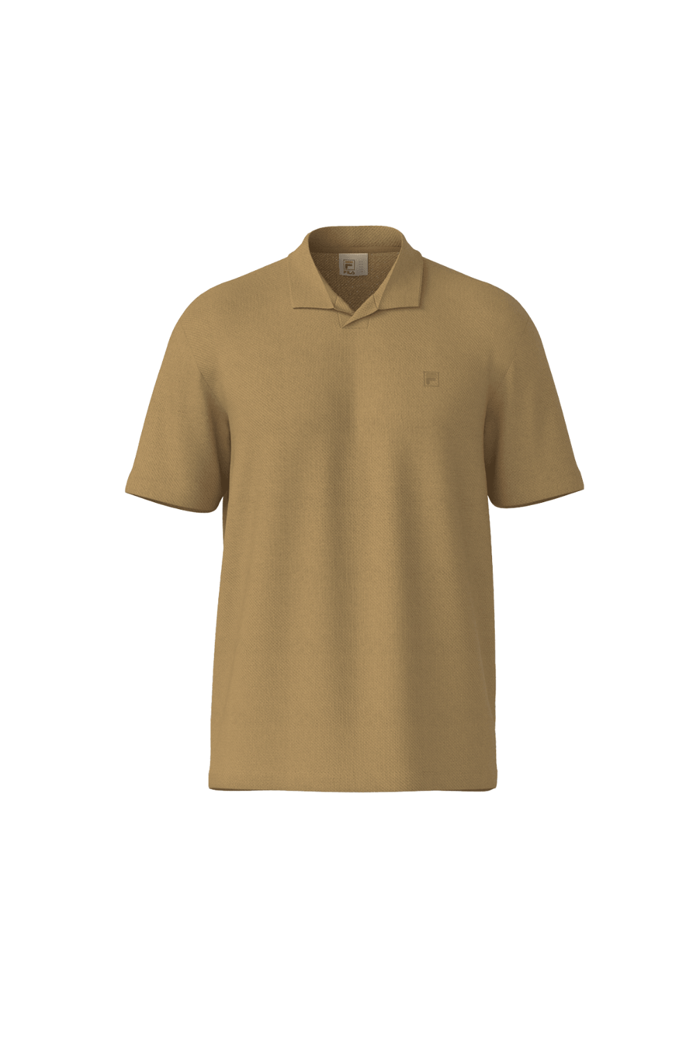 POLO FILA COMFORT KNIT F11SP00078 BEGE DOURADO