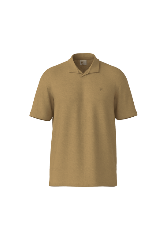 POLO FILA COMFORT KNIT F11SP00078 BEGE DOURADO