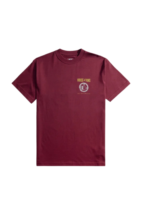 CAMISETA VANS HOV SERVICES SS V4717300300001 BORDEAUX