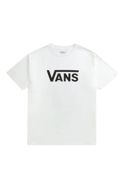 CAMISETA VANS CLASSIC DROP V SS V4717300150002 BRANCO/PRETO