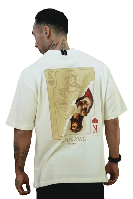 CAMISETA THE HOPERS OVERSIZED KING 27201 OFF WHITE