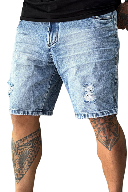 BERMUDA JAY JONES COM BARRA AZUL JAY8417