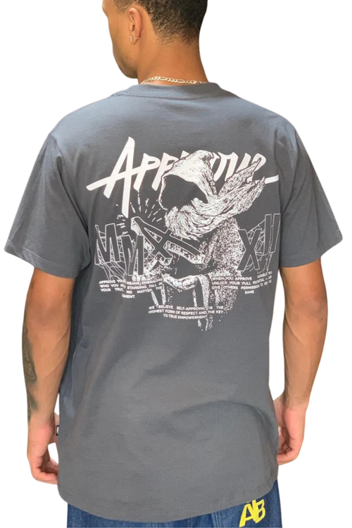 CAMISETA APPROVE CORE MAGE AP8394 CINZA